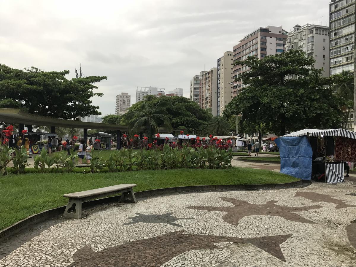 Frente A Praia Santos  Kültér fotó